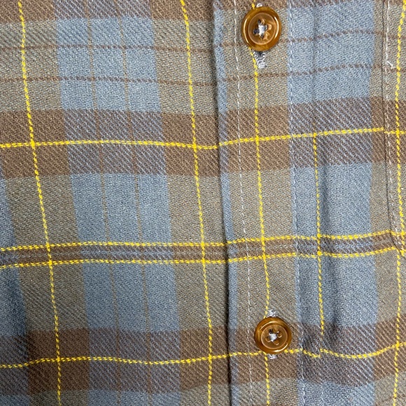 Heritage Report Collection Buffalo Check Woven Shirt S New With Tags - Picture 6 of 7